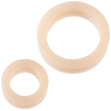 Набір ерекційних кілець Doc Johnson Platinum Premium Silicone — The C-Rings — White