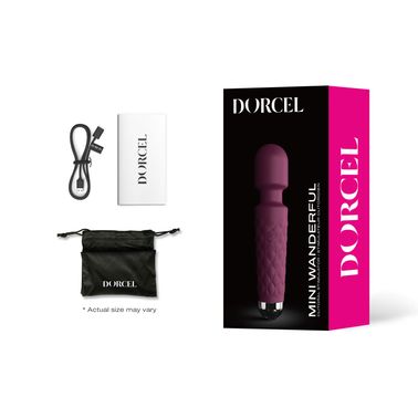 Минивибромассажер Dorcel Wand Mini Wanderful Plum