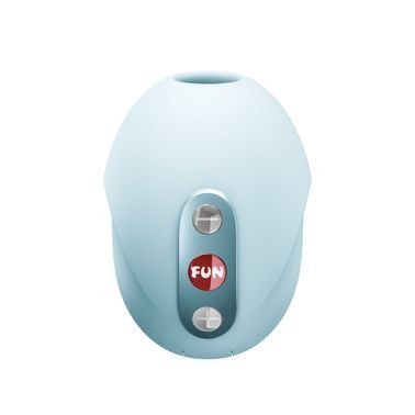 Вакуумний стимулятор Fun Factory Seduction Ice Blue, 11 режимів роботи, перезаряджуваний