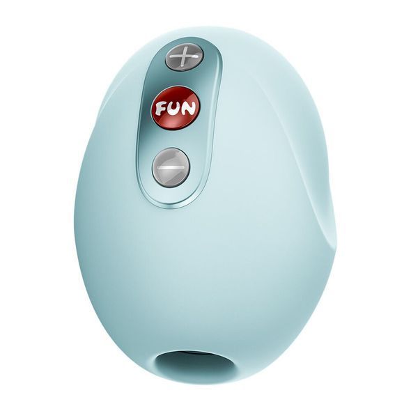 Вакуумний стимулятор Fun Factory Seduction Ice Blue, 11 режимів роботи, перезаряджуваний