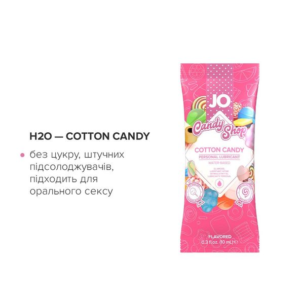 Набір змазок на водній основі System JO Four Play (8×10мл) Original, Agapé, Strawberry, Cotton Candy