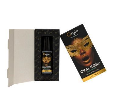 Спрей для глибокого мінету Orgie &ndash; Oral Ease Deepthroat (15 мл), м&rsquo;ятний, без анестетиків