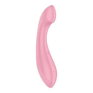 Вібратор для точки G Satisfyer G-Force Violet, 10 режимів + 5 рівнів інтенсивності, Рожевий, Рожевий