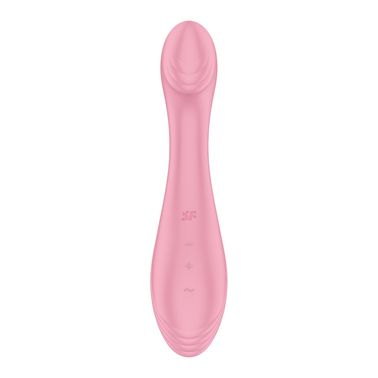 Вибратор для точки G Satisfyer G-Force Pink, 10 режимов + 5 уровней интенсивности, Розовый, Рожевий