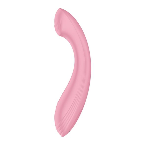 Вибратор для точки G Satisfyer G-Force Pink, 10 режимов + 5 уровней интенсивности, Розовый, Рожевий