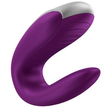 Смарт-вібратор для пар Satisfyer Double Fun (Violet) з пультом ДК