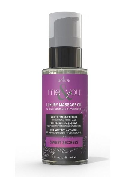 Массажное масло Sensuva Me&You - Berry Flirty (Wild Berries) 59 мл, кокос