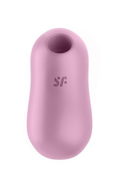 Вакуумний стимулятор із вібрацією Satisfyer Cotton Candy Lilac