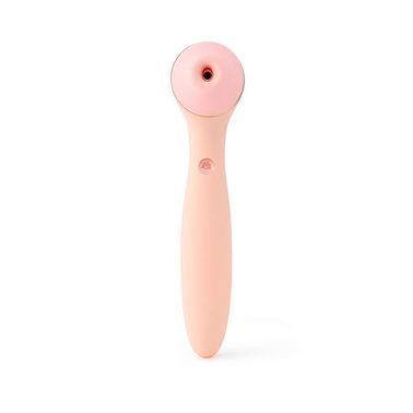 Вакуумний стимулятор з вібратором KISSTOY Polly Max Pink, Рожевий, Рожевий