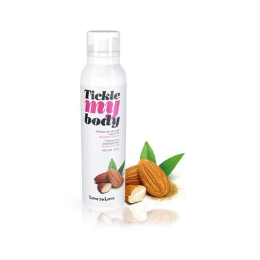 Массажная пена Love To Love Tickle my body Sweet almonds (150 мл), увлажняющая, 150, цветы