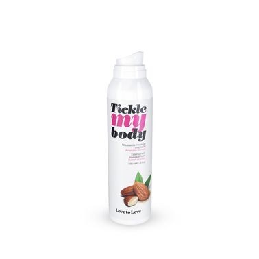 Массажная пена Love To Love Tickle my body Sweet almonds (150 мл), увлажняющая, 150, цветы