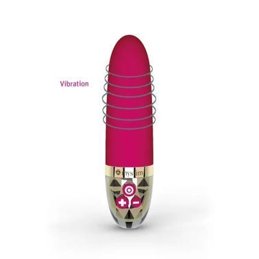 Вибратор Mystim Sleak Freak Pink, 8 режимов, внутренняя и внешняя стимуляция