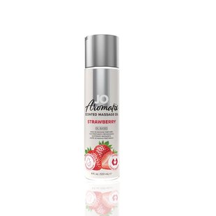 Натуральна масажна олія System JO Aromatix — Massage Oil — Strawberry 120 мл