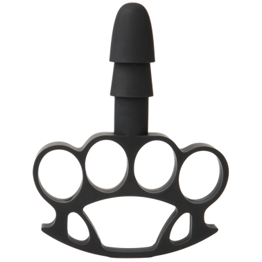 Держатель-кастет Doc Johnson с креплением Vac-U-Lock - Knuckle Up для игрушек