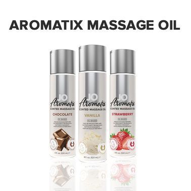 Натуральное массажное масло System JO Aromatix &mdash; Massage Oil &mdash; Vanilla 120 мл