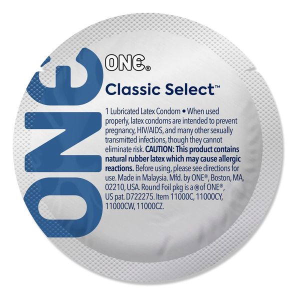 Набір презервативів ONE Classic Select - Contest Collection 100 шт, мегапак тюб