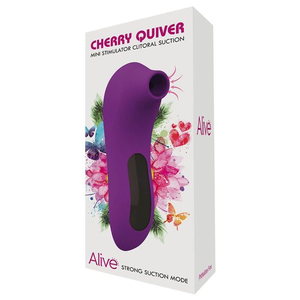 Недорогий вакуумний стимулятор Alive Cherry Quiver