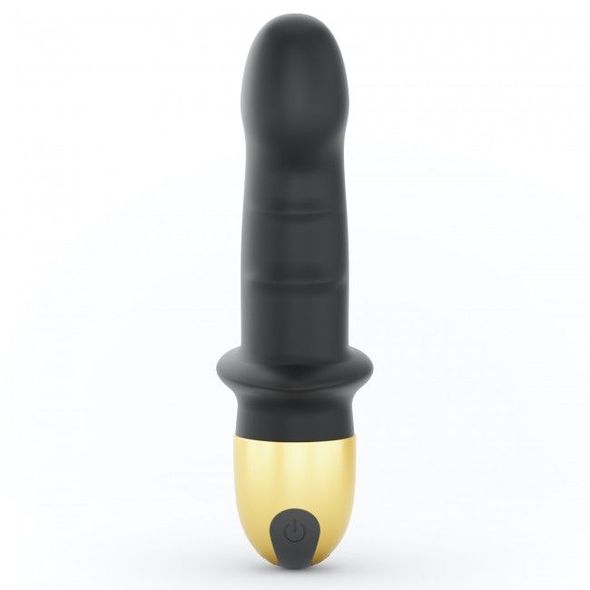 Вибратор Dorcel Mini Lover Black 2.0 перезаряжаемый, для точки G и массажа простаты