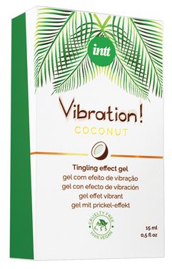 Рідкий вібратор Intt Vibration Coconut Vegan (15 мл)