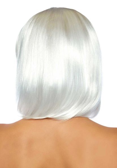 Leg Avenue Pearl short natural bob wig White