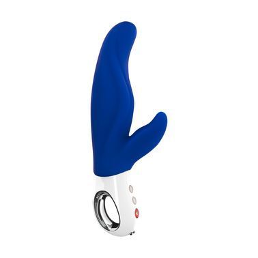 Вибратор-кролик для точки А Fun Factory LADY BI ultramarine, 2 мотора, 12 режимов, Синий