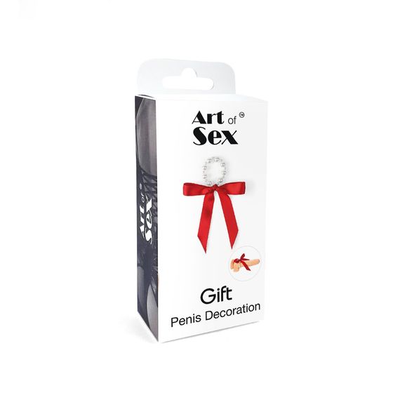 Прикраса на пеніс із перлинами "Подарунок" Art of Sex - Gift