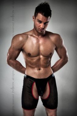 Розпродаж!!! Чоловічі трусики-шорти Passion 012 THONG black S/M
