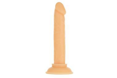 Фалоімітатор ADDICTION Tino 5.25&Prime; Silicone Dildo, присоска, діаметр 1,9 см, віброкуля в подарунок