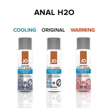 Анальная смазка System JO ANAL H2O - ORIGINAL (240 мл) на водной основе, растительный глицерин