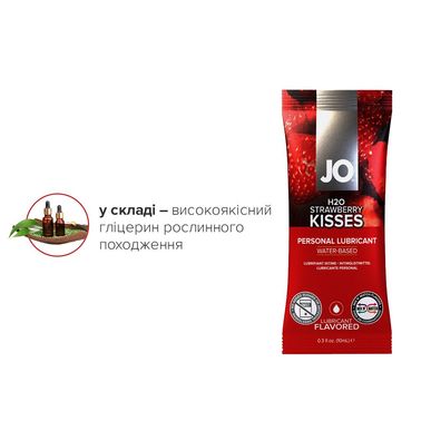 Набір лубрикантів Foil Display Box – JO H2O Lubricant – Strawberry – 12 × 10ml – підходять для ораль