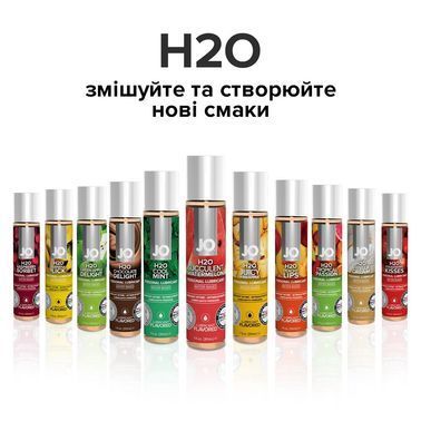 Змазка на водній основі System JO H2O &mdash; Watermelon (30 мл) без цукру, рослинний гліцерин