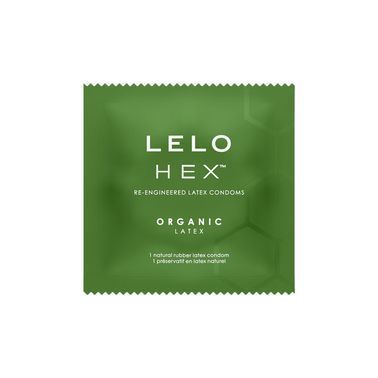 Презервативи LELO HEX Condoms Organic 36 Pack, тонкі та суперміцні