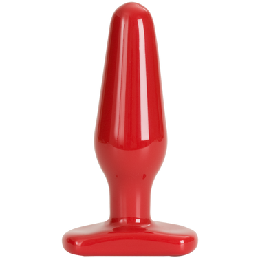 Анальна пробка Doc Johnson Red Boy - Medium 5.5 Inch, макс. діаметр 4 см