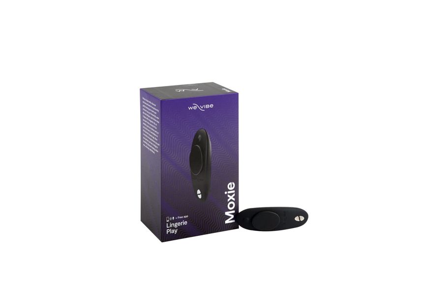 Вібратор у трусики We-Vibe Moxie Satin Black з пультом ДК