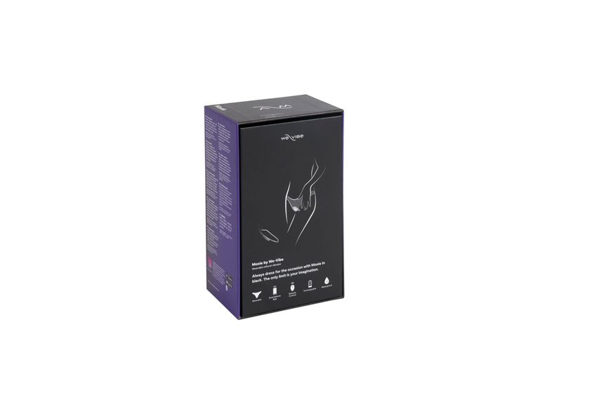 Смарт-вибратор в трусики We-Vibe Moxie Satin Black с пультом ДУ