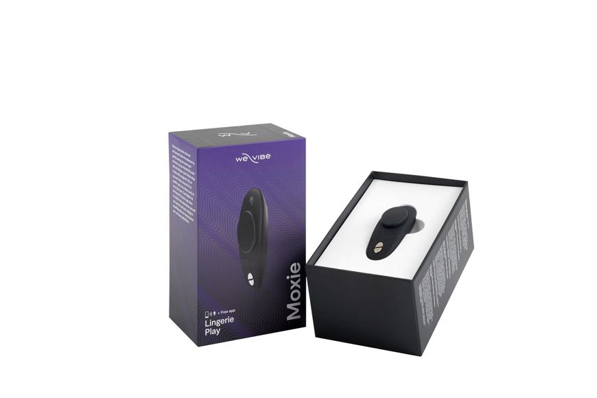 Вібратор у трусики We-Vibe Moxie Satin Black з пультом ДК