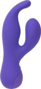 Вибратор-кролик с сенсорным управлением Touch by SWAN - Solo Purple, глубокая вибрация, для точки G, Фиолетовый, Фіолетовий