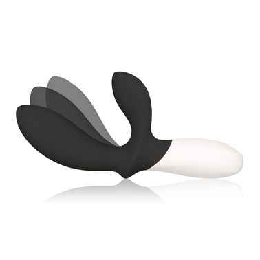 Массажер простаты LELO Loki Wave 2 Black, 2 мотора, манящее движение + вибрация