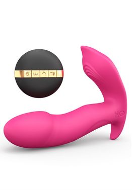 Вибратор Dorcel Secret Clit с подогревом и пультом ДУ, можно под одежду, голосовое управление