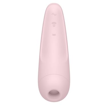 Вакуумний кліторальний стимулятор Satisfyer Curvy 2+ Pink