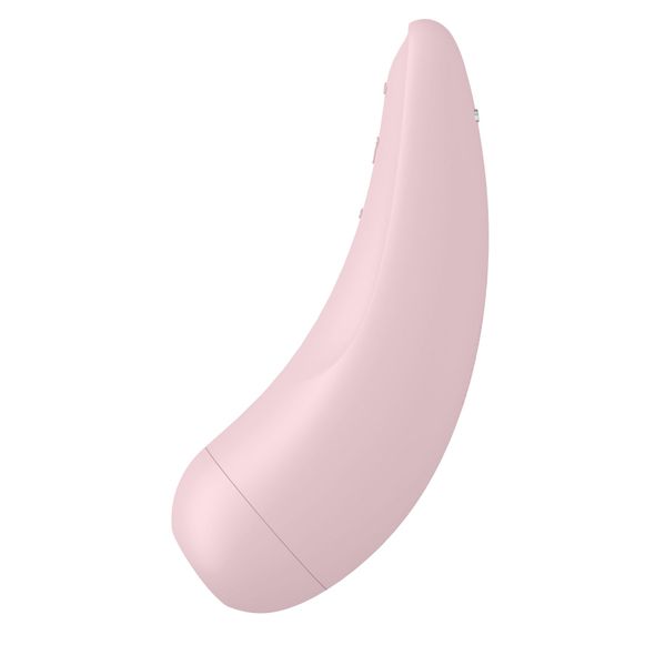 Вакуумний кліторальний стимулятор Satisfyer Curvy 2+ Pink