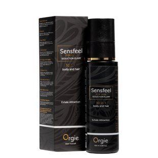 Лосьйон з феромонами для тіла та волосся Orgie &ndash; Sensfeel Seduction Elixir 10 in 1 for Man (100 мл)