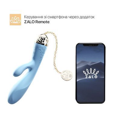 Смартвибратор-кролик Zalo &mdash; Rosalie Royal Blue