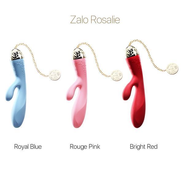 Смартвибратор-кролик Zalo &mdash; Rosalie Royal Blue