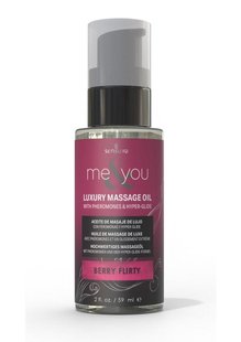 Масажна олія Sensuva Me&You - Berry Flirty (Wild Berries) 59 мл, вишня