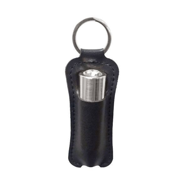 Вибропуля PowerBullet First-Class Bullet 2.5&Prime; with Key Chain Pouch, Silver, 9 режимов вибрации, Серебристый, Сріблястий