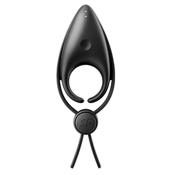 Эрекционное виброкольцо лассо с регулировкой размера Satisfyer Sniper Black