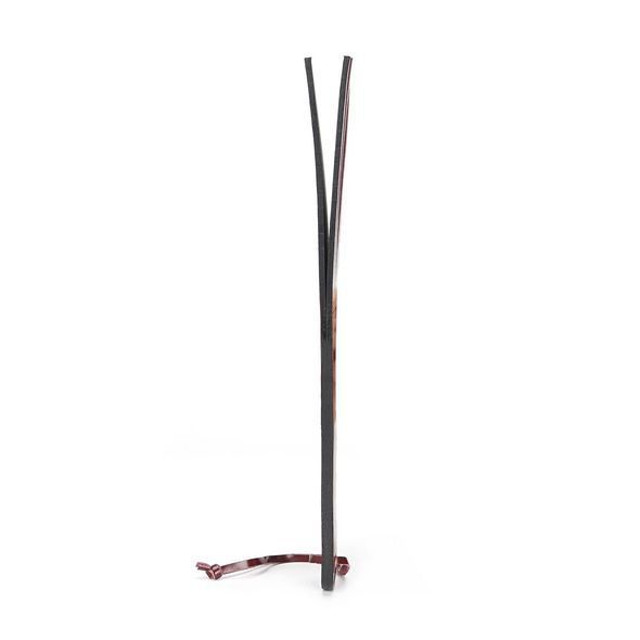 Двосторонній паддл Liebe Seele Wine Red Spanking Paddle, натуральна шкіра